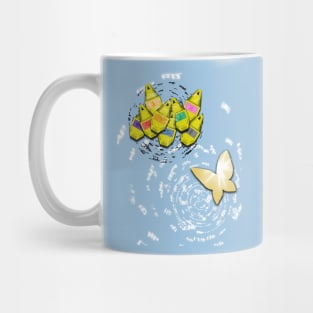 D tag butterfly Mug